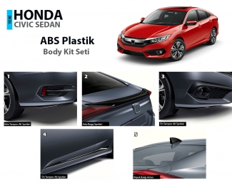 Honda Civic Body Kit Seti Abs Plastik Oem Sedan 2016-2021