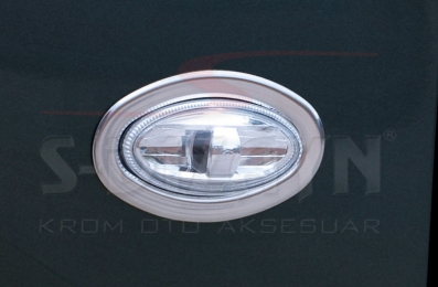 S-Dizayn Peugeot Partner Tepee Krom Sinyal Çerçevesi 2 Prç 2008-2018