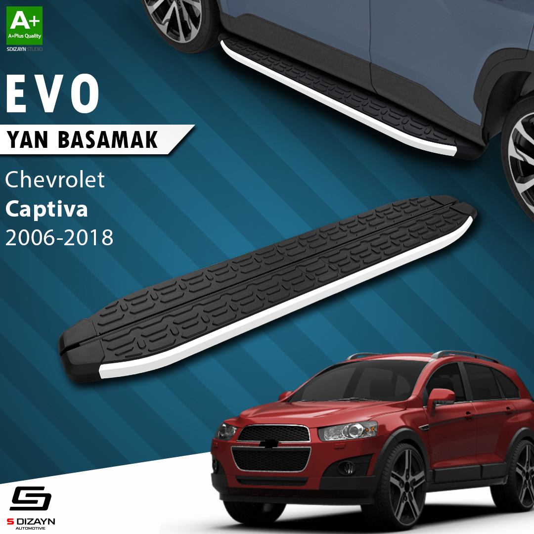 Chevrolet Captiva Evo Aluminyum Yan Basamak 183 Cm 2006-2018 1