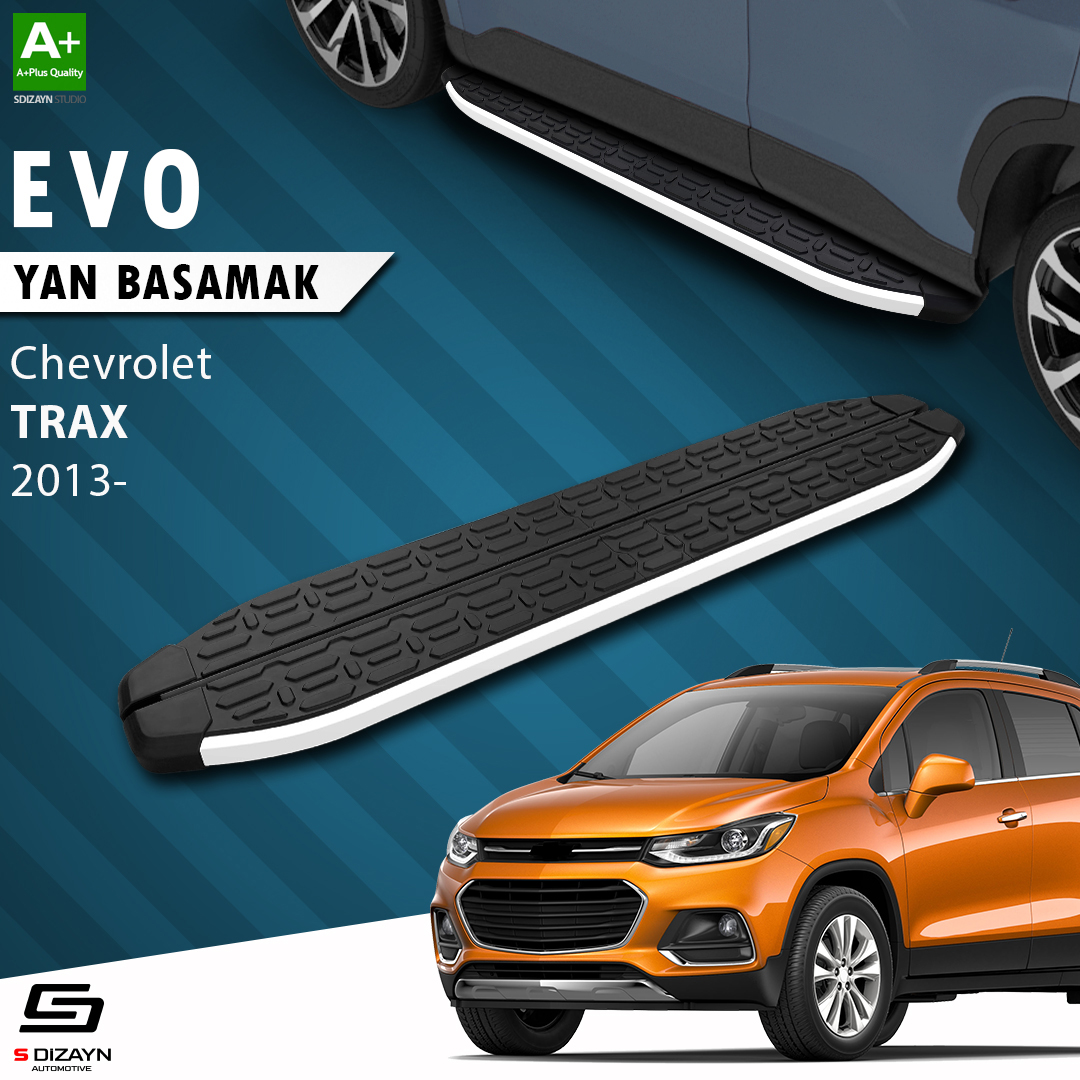 Chevrolet Trax Evo Aluminium Side Step 163 Cm 2013 After 1