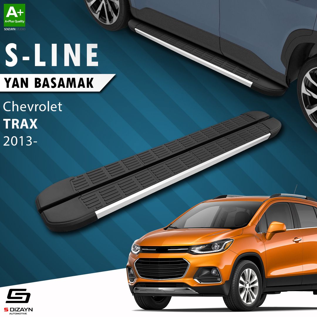 Chevrolet Trax S-Line Aluminium Side Step 163 Cm 2013 After 1