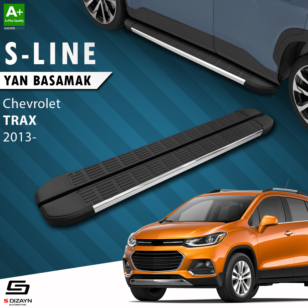 Chevrolet Trax S-Line Chrome Side Step 163 Cm 2013 After 1