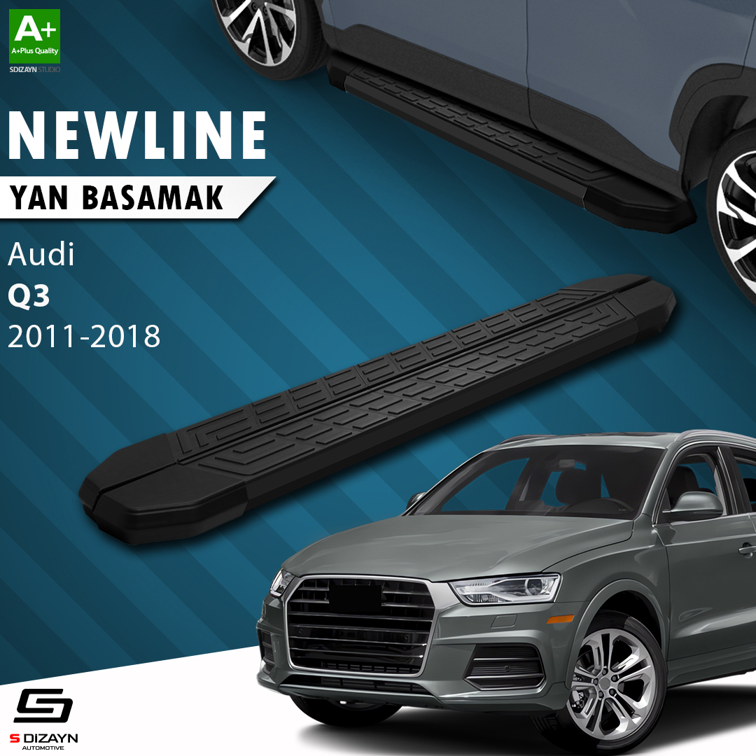 Audi Q3 8U NewLine Black Side Step 173 Cm 2011-2018 1