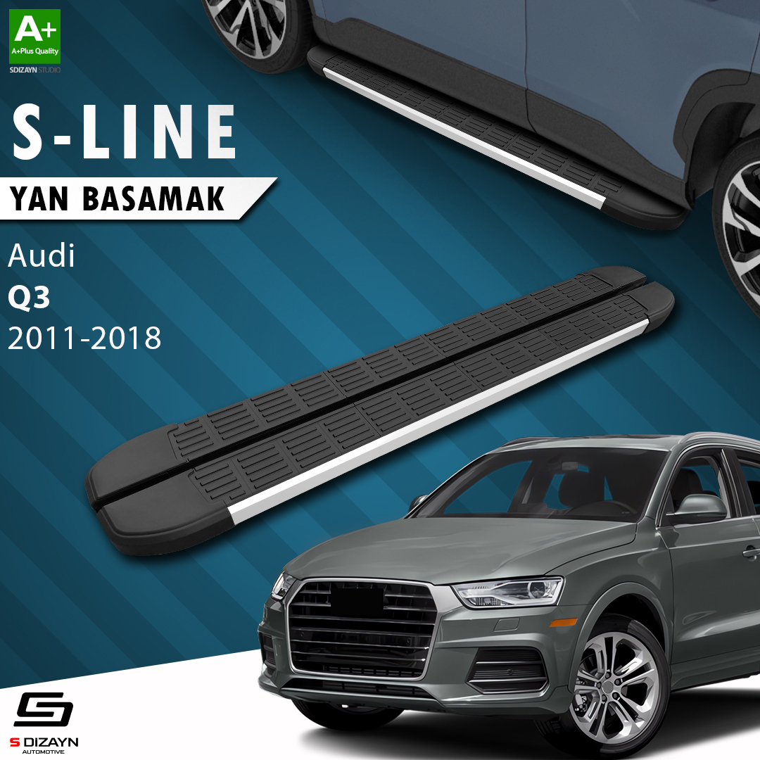 Audi Q3 8U S-Line Aluminium Side Step 173 Cm 2011-2018 1