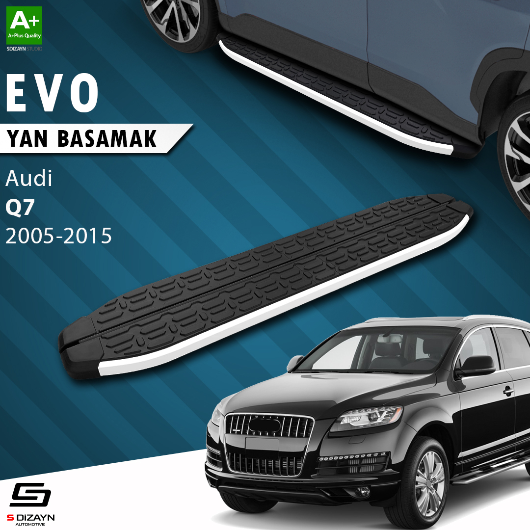 Audi Q7 Evo Aluminium Side Step 213 Cm 2005-2015 1