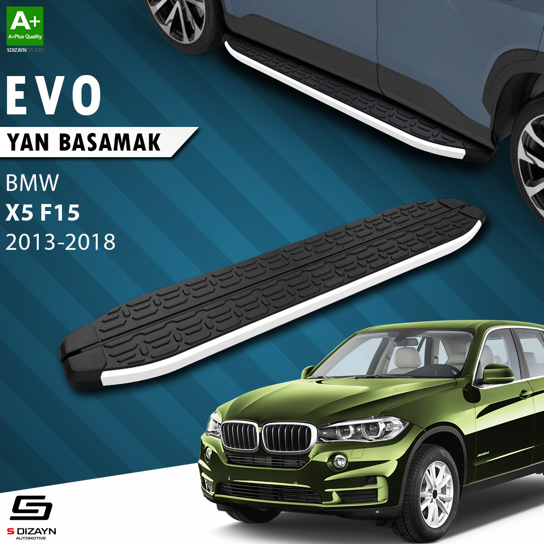 Bmw X5 F15 Evo Aluminium Side Step 193 Cm 2013-2018 1