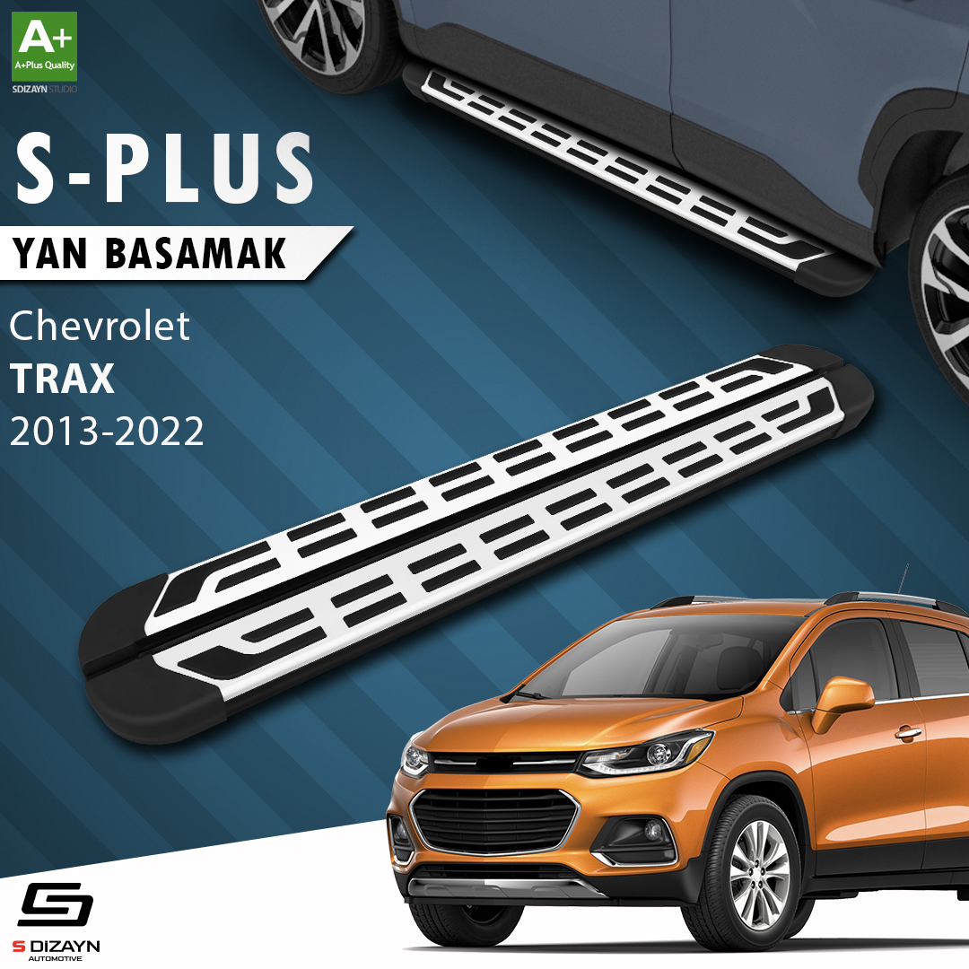 Chevrolet Trax S-Plus Grey Side Step 163 Cm 2013-2022 1