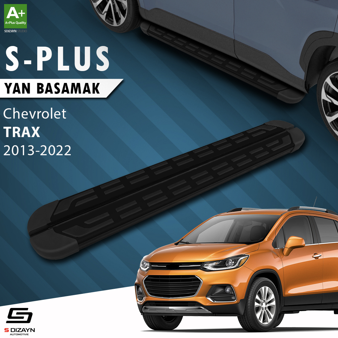 Chevrolet Trax S-Plus Black Side Step 163 Cm 2013-2022 1