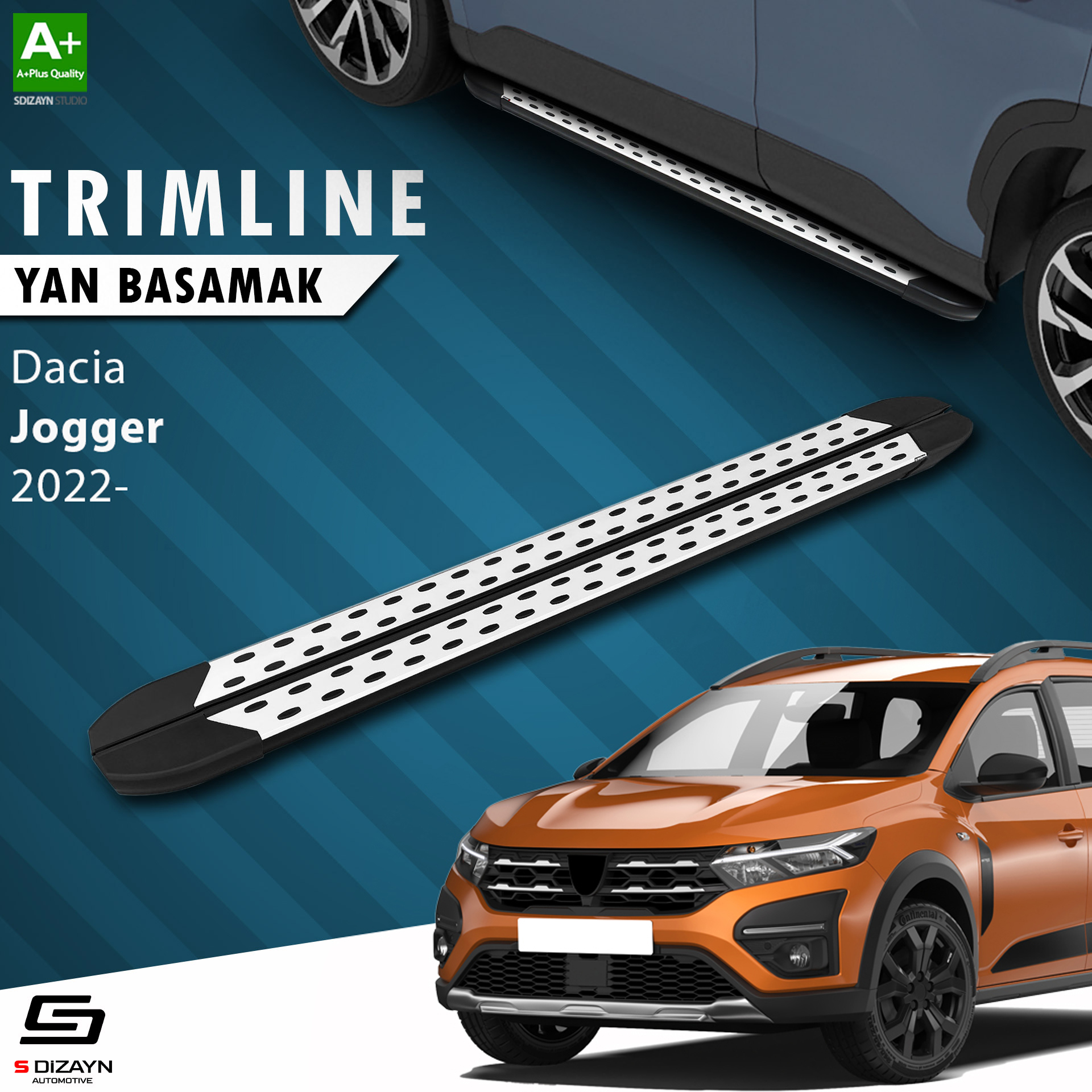 Dacia Jogger TrimLine Gri Yan Basamak 215 Cm 2022 Üzeri 1