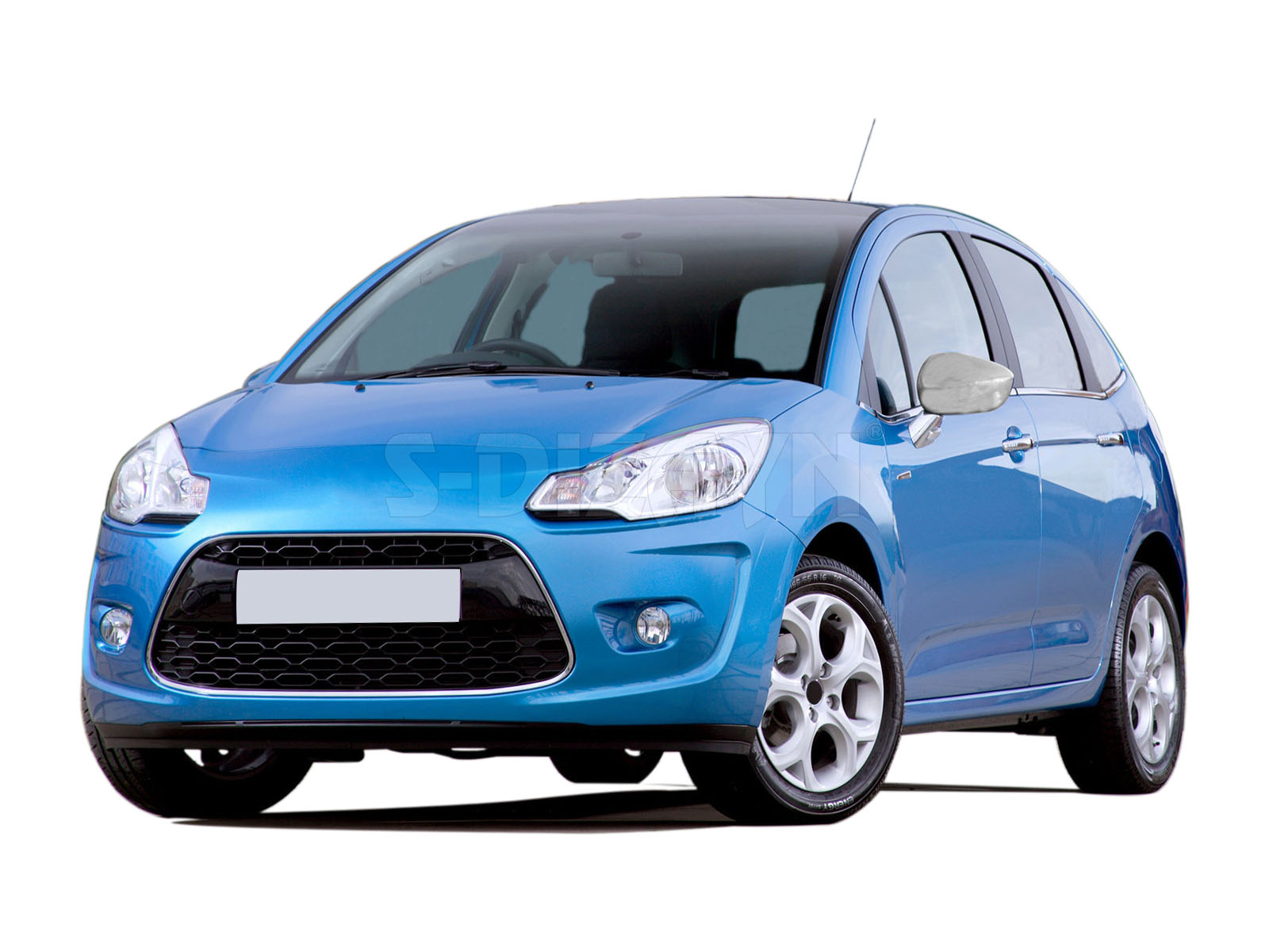 Citroen C3 Krom Ayna Kapağı 2 Prç 2010-2016 1