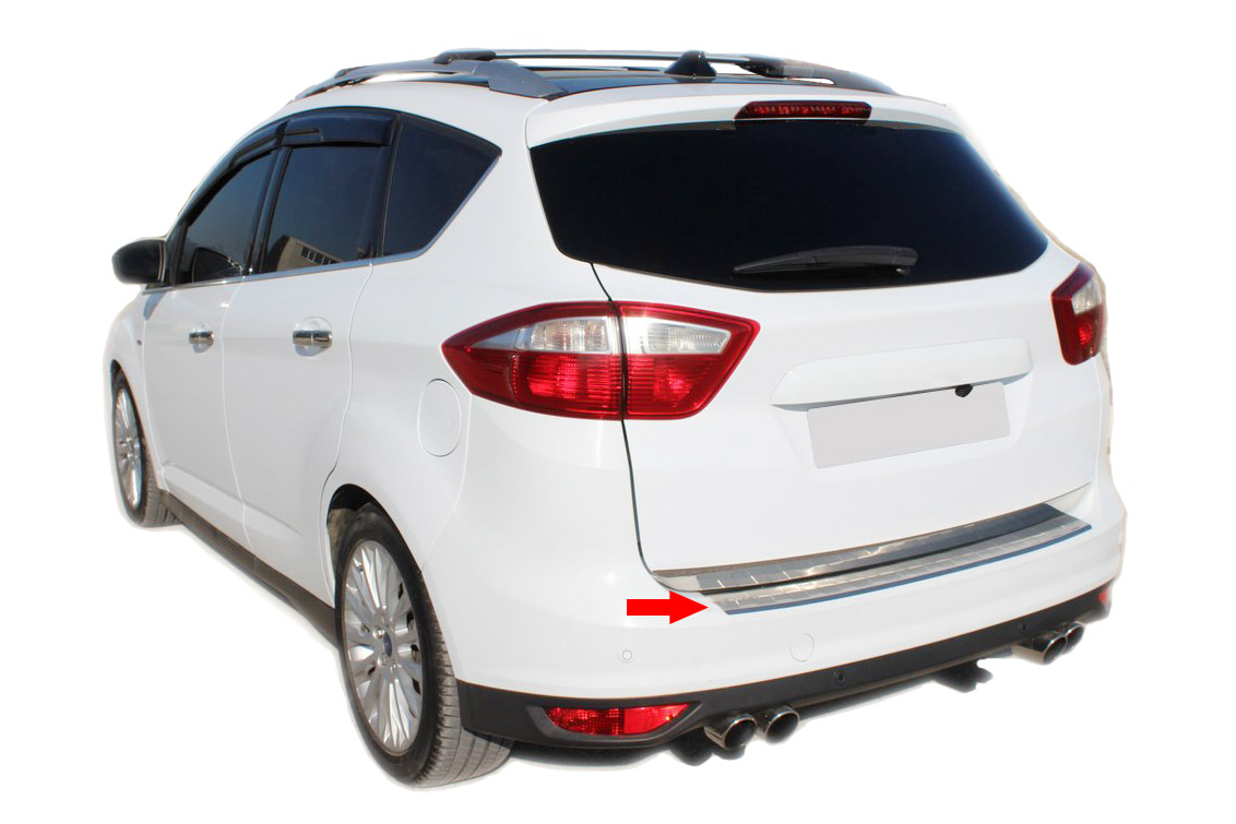 Ford C-Max 2 Krom Arka Tampon Eşiği 2010 Üzeri 1