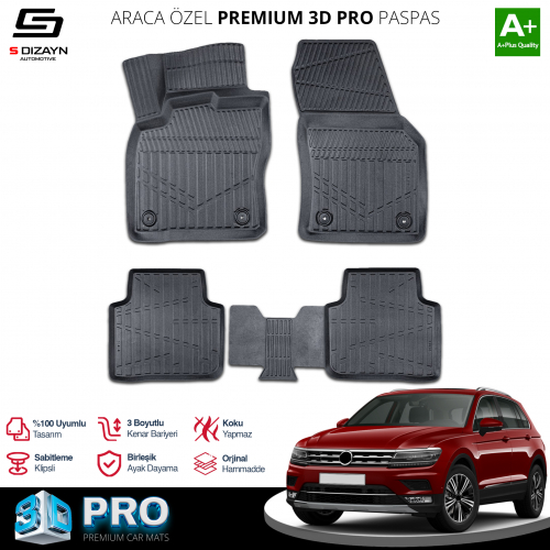 VW Tiguan Allspace 2016-2024 Kare