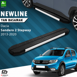 S-Dizayn Dacia Sandero 2 Stepway NewLine Aluminyum Yan Basamak 173 Cm 2013-2020