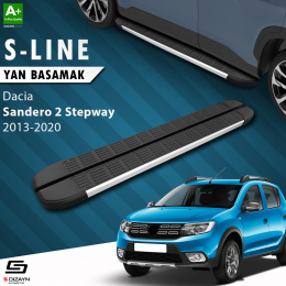 S-Dizayn Dacia Sandero 2 Stepway S-Line Aluminyum Yan Basamak 173 Cm 2013-2020