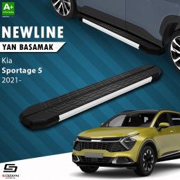 S-Dizayn Kia Sportage 5 NewLine Aluminyum Yan Basamak 173 Cm 2021 Üzeri