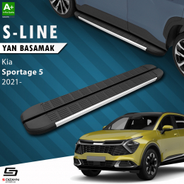 S-Dizayn Kia Sportage 5 S-Line Aluminyum Yan Basamak 173 Cm 2021 Üzeri