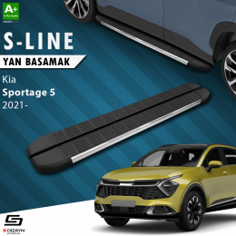 S-Dizayn Kia Sportage 5 S-Line Krom Yan Basamak 173 Cm 2021 Üzeri