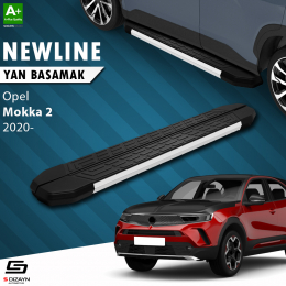 S-Dizayn Opel Mokka 2 NewLine Aluminyum Yan Basamak 173 Cm 2020 Üzeri
