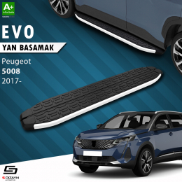 S-Dizayn Peugeot 5008 2 Evo Aluminyum Yan Basamak 203 Cm 2017 Üzeri