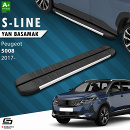 S-Dizayn Peugeot 5008 2 S-Line Aluminyum Yan Basamak 203 Cm 2017 Üzeri