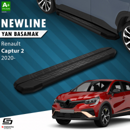 S-Dizayn Renault Captur 2 NewLine Siyah Yan Basamak 183 Cm 2020 Üzeri
