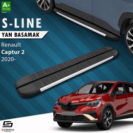 S-Dizayn Renault Captur 2 S-Line Aluminyum Yan Basamak 183 Cm 2020 Üzeri