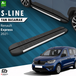 S-Dizayn Renault Express S-Line Aluminyum Yan Basamak 203 Cm 2021 Üzeri