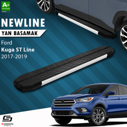 S-Dizayn Ford Kuga 2 ST-Line NewLine Aluminyum Yan Basamak 183 Cm 2017-2019