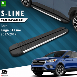 S-Dizayn Ford Kuga 2 ST-Line S-Line Aluminyum Yan Basamak 183 Cm 2017-2019