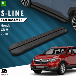 S-Dizayn Honda CR-V 5 S-Line Siyah Yan Basamak 173 Cm 2018 Üzeri