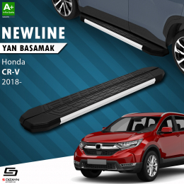 S-Dizayn Honda CR-V 5 NewLine Aluminyum Yan Basamak 173 Cm 2018 Üzeri