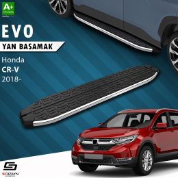 S-Dizayn Honda CR-V 5 Evo Krom Yan Basamak 173 Cm 2018 Üzeri