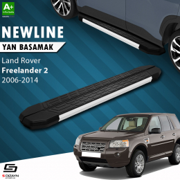 S-Dizayn Land Rover Freelander 2 NewLine Aluminyum Yan Basamak 173 Cm 2006-2014