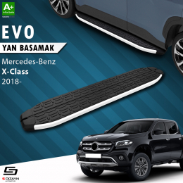 S-Dizayn Mercedes X-Class Evo Aluminyum Yan Basamak 203 Cm 2018 Üzeri