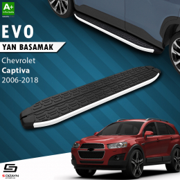 S-Dizayn Chevrolet Captiva Evo Aluminyum Yan Basamak 183 Cm 2006-2018