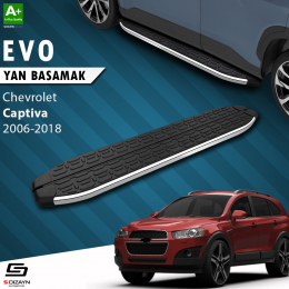 S-Dizayn Chevrolet Captiva Evo Krom Yan Basamak 183 Cm 2006-2018