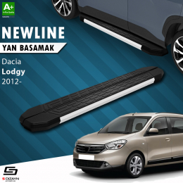 S-Dizayn Dacia Lodgy NewLine Aluminyum Yan Basamak 203 Cm 2012 Üzeri