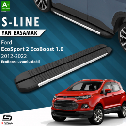 S-Dizayn Ford EcoSport 2 S-Line Aluminyum Yan Basamak 173 Cm 2012-2022