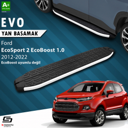 S-Dizayn Ford EcoSport 2 Evo Aluminyum Yan Basamak 173 Cm 2012-2022