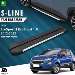 S-Dizayn Ford EcoSport 2 EcoBoost 1.0 S-Line Aluminyum Yan Basamak 173 Cm 2012-2022