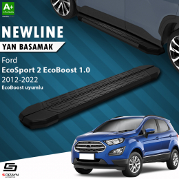 S-Dizayn Ford EcoSport 2 EcoBoost 1.0 NewLine Siyah Yan Basamak 173 Cm 2012-2022