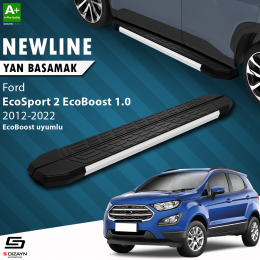 S-Dizayn Ford EcoSport 2 EcoBoost 1.0 NewLine Aluminyum Yan Basamak 173 Cm 2012-2022