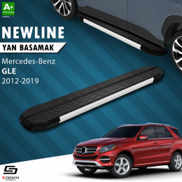 S-Dizayn Mercedes GLE W166 NewLine Aluminyum Yan Basamak 193 Cm 2012-2019