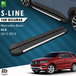 S-Dizayn Mercedes GLE W166 S-Line Aluminyum Yan Basamak 193 Cm 2012-2019