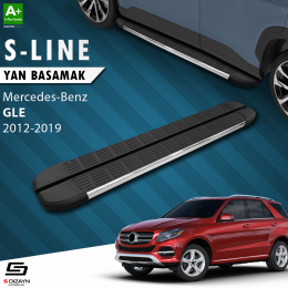 S-Dizayn Mercedes GLE W166 S-Line Krom Yan Basamak 193 Cm 2012-2019