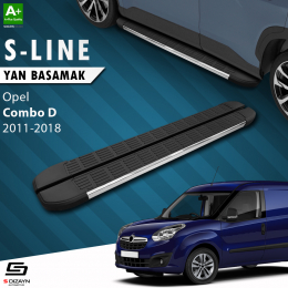 S-Dizayn Opel Combo D S-Line Krom Yan Basamak 193 Cm 2011-2018 A+ Kalite