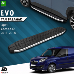 S-Dizayn Opel Combo D Evo Krom Yan Basamak 193 Cm 2011-2018 A+ Kalite