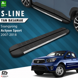 S-Dizayn Ssangyong Actyon Sports S-Line Krom Yan Basamak 203 Cm 2007-2018