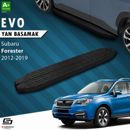 S-Dizayn Subaru Forester 4 Evo Siyah Yan Basamak 183 Cm 2012-2019