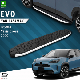 S-Dizayn Toyota Yaris Cross Evo Aluminyum Yan Basamak 173 Cm 2020 Üzeri